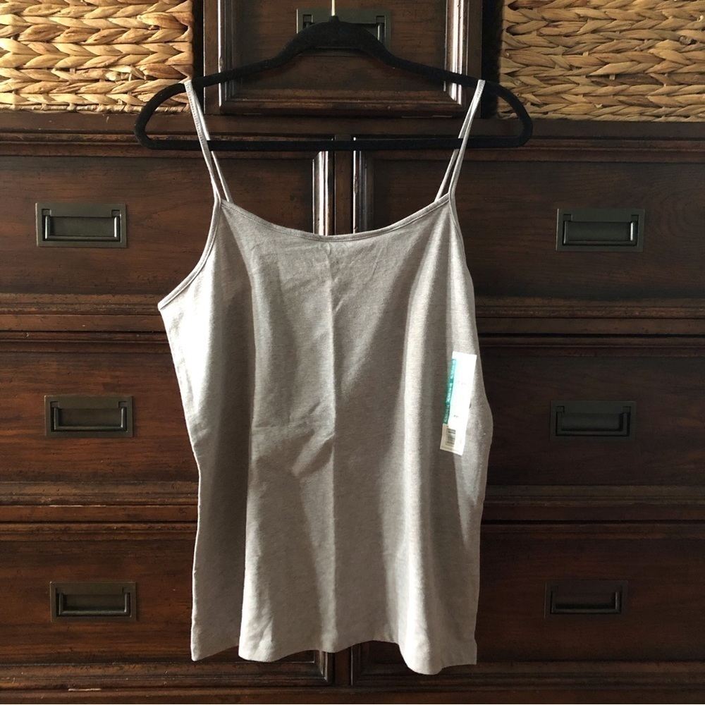 Time & Tru gray stretch camisole in size XL